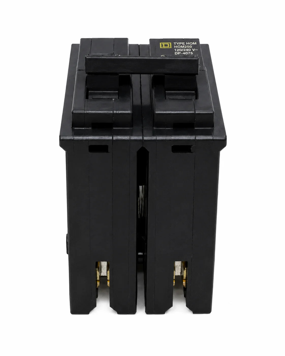 Square D HOM240 40 Amp 2 Pole 120/240V Circuit Breaker - Yellow Face - view 5