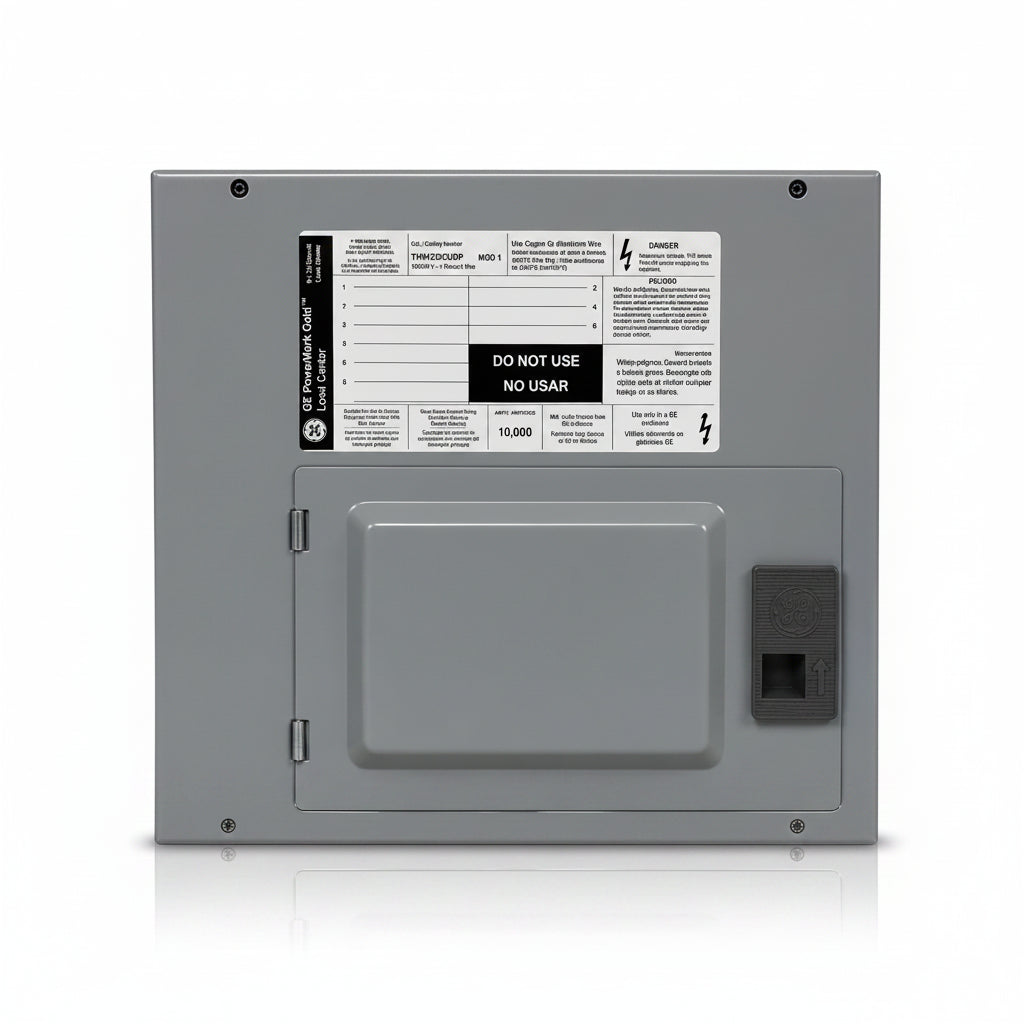 GE TLM612SCUDP 125 Amp 6 Space 12 Circuit Type 1 DOOR ONLY 11 3/8" x 11 5/8" - view 3