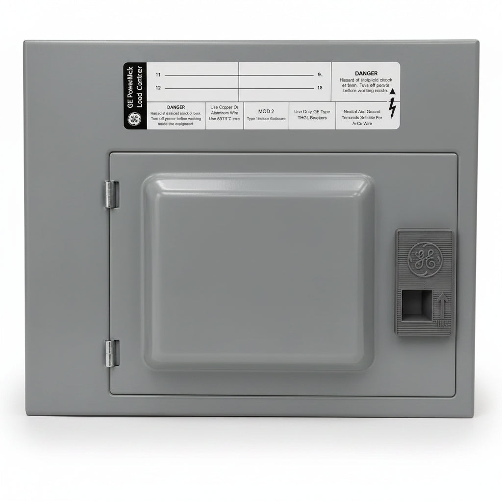 GE TLM812SCUD1K 125A 16 Space Load Center Door Only 11 5/8" x 11 3/8" - view 4