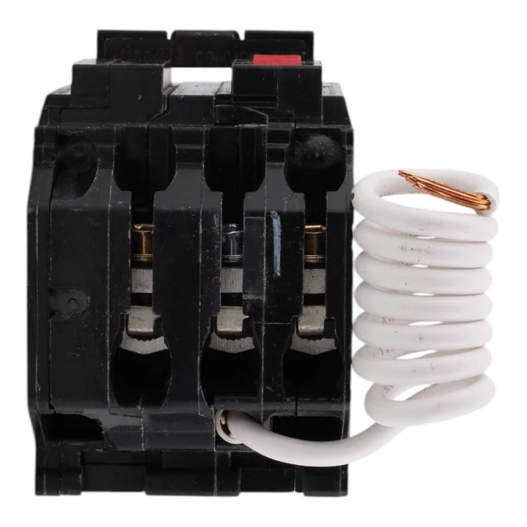 GE THQL2130GFT 30 Amps 120/240 Volts Two-Pole GFCI Circuit Breaker Pigtail Connection for Load Centers