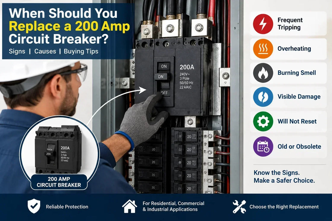 When Should You Replace a 200 Amp Circuit Breaker?