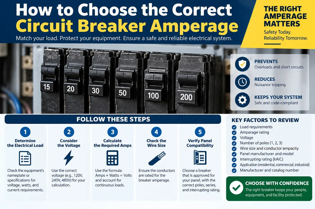 How to Choose the Correct Circuit Breaker Amperage