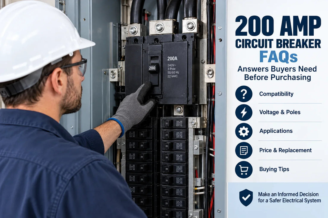 200 Amp Circuit Breaker FAQs: Answers Buyers Need Before Purchasing