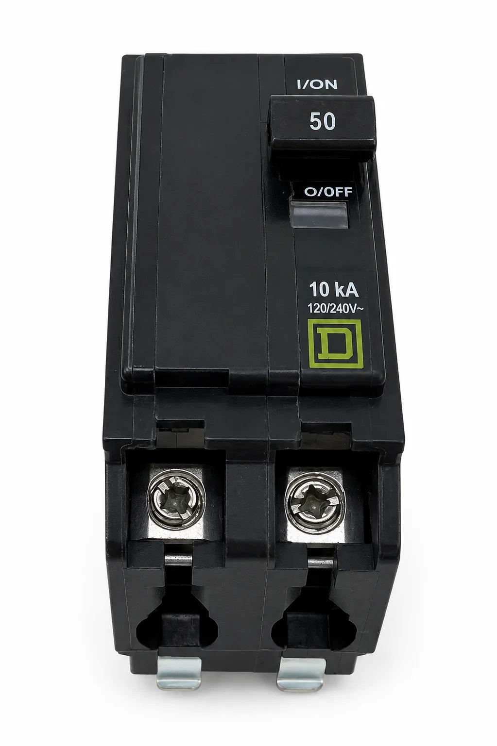 Square D QO250 50 Amp 2 Pole 120/240V Circuit Breaker - Yellow Face - view 2