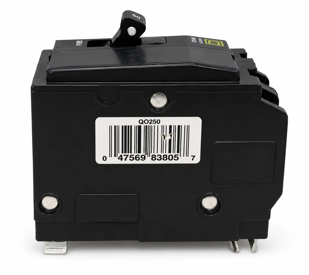 Square D QO250 50 Amp 2 Pole 120/240V Circuit Breaker - Yellow Face - view 3
