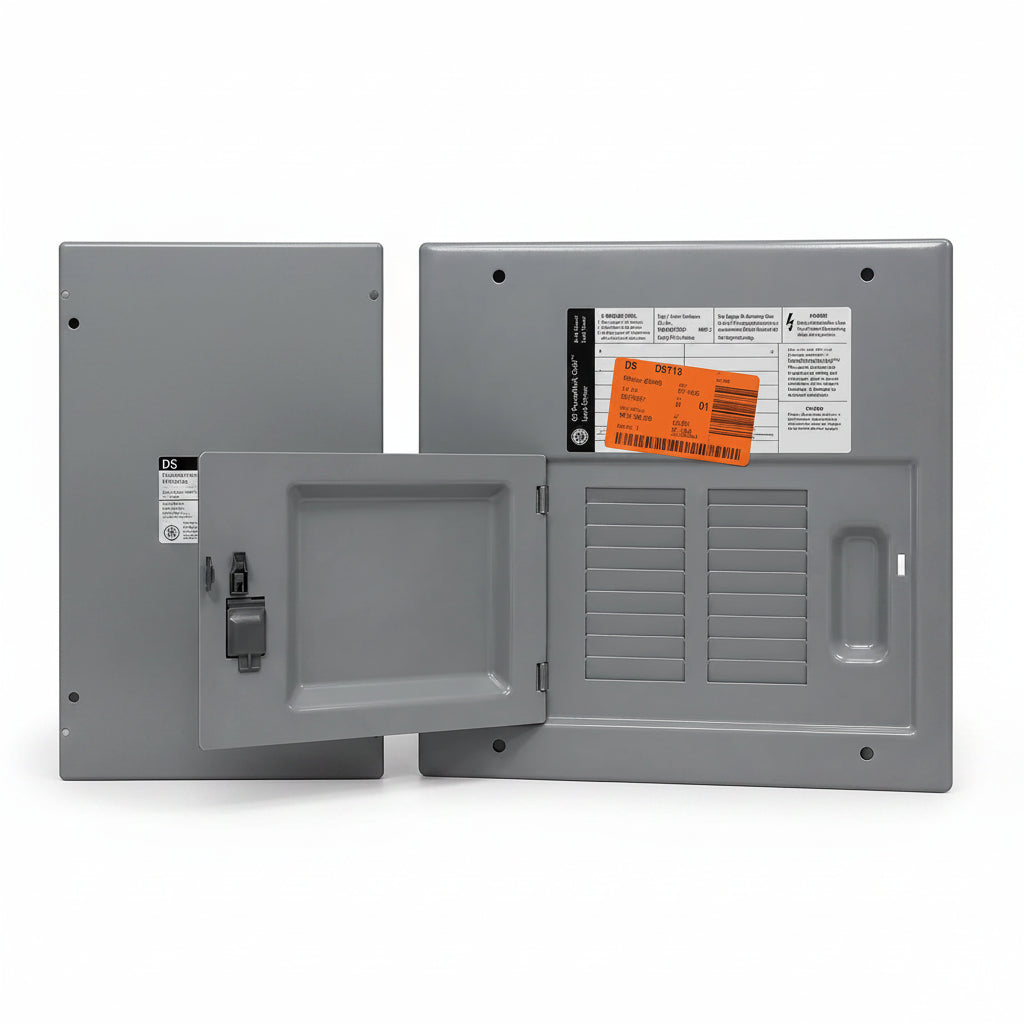 General Electric TLM812FCUDP 8 Space 120/240V Panel/Door Only 12 3/8" x 12 5/8" - view 3
