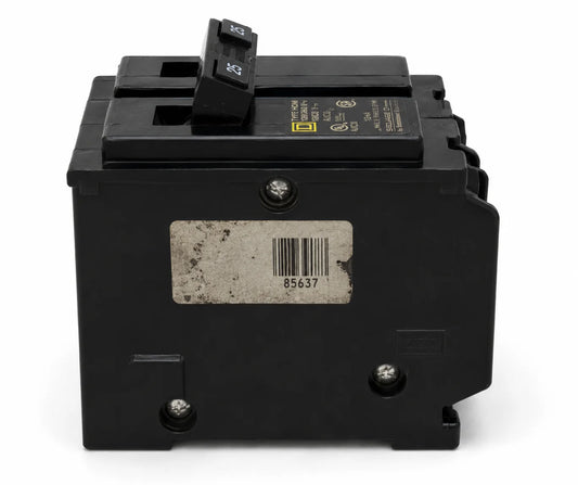 Square D HOM225 25 Amp 2 Pole 120/240V Circuit Breaker - Yellow Face - view 3