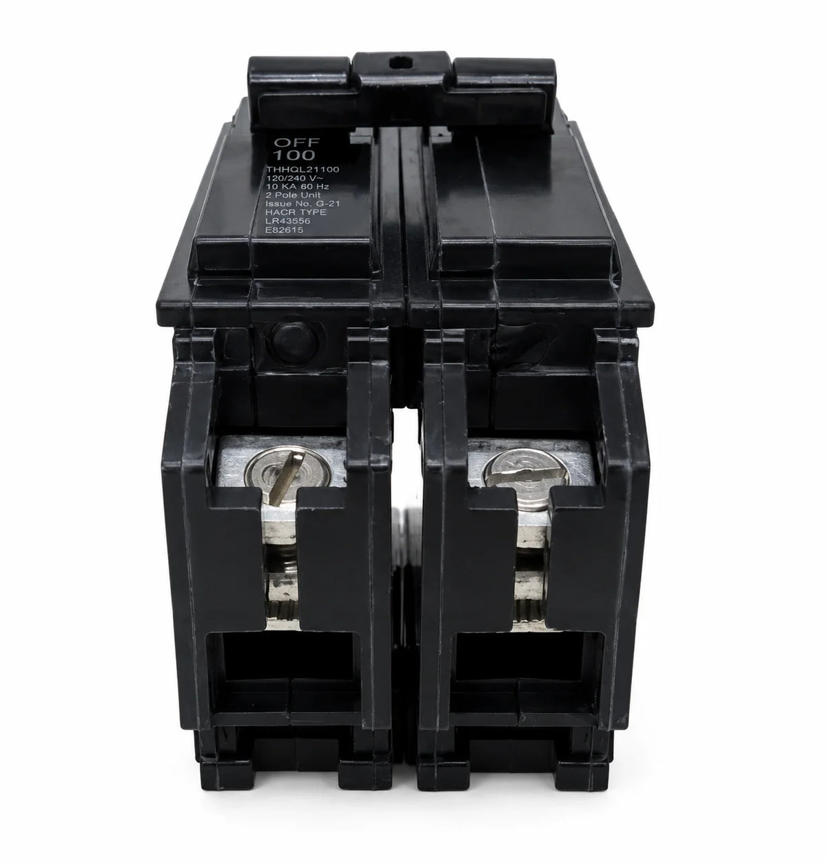 GE THHQL21100 100 Amp 2 Pole 120/240V 22KA Circuit Breaker - view 2