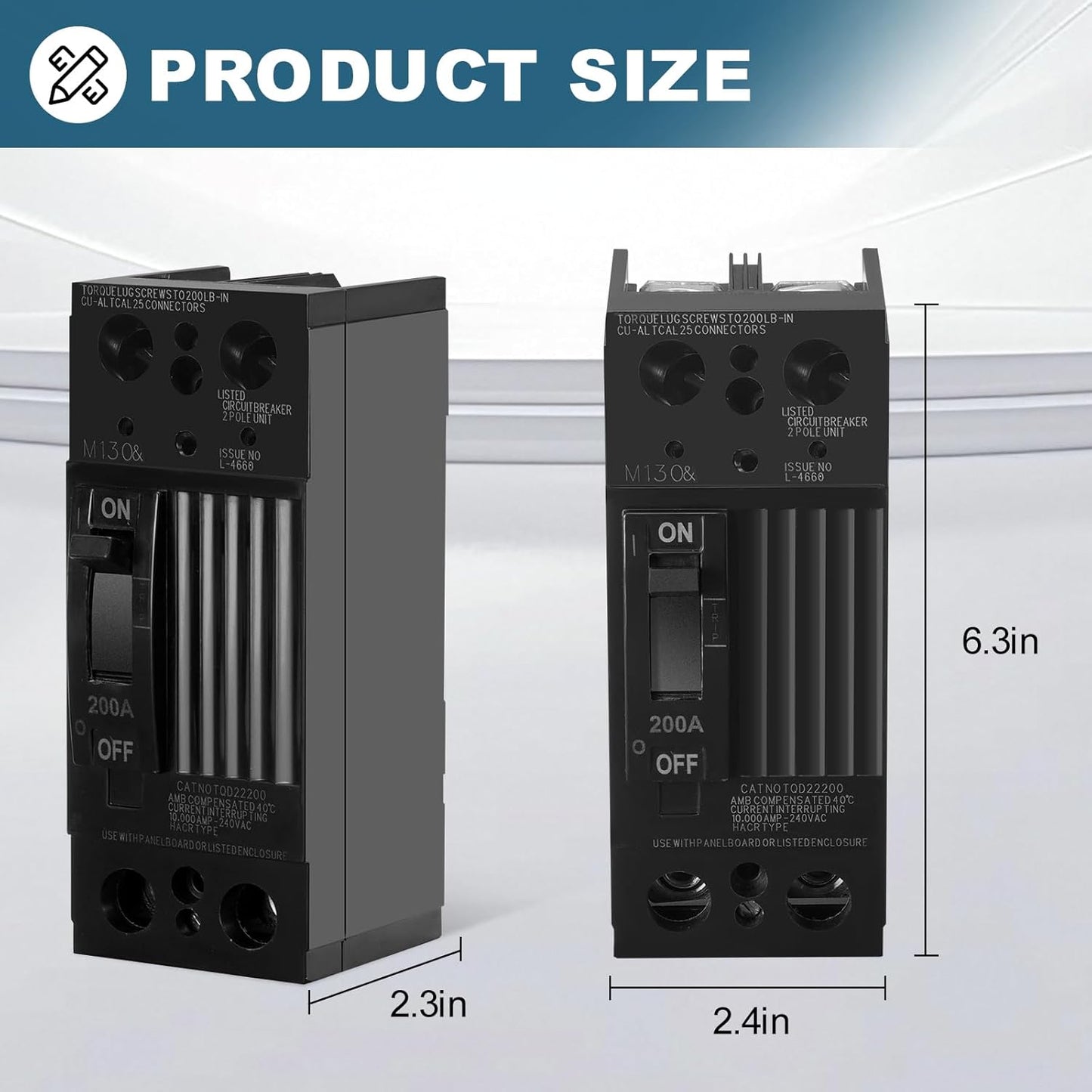 NEW General Electric TQD22200 Circuit Breaker
