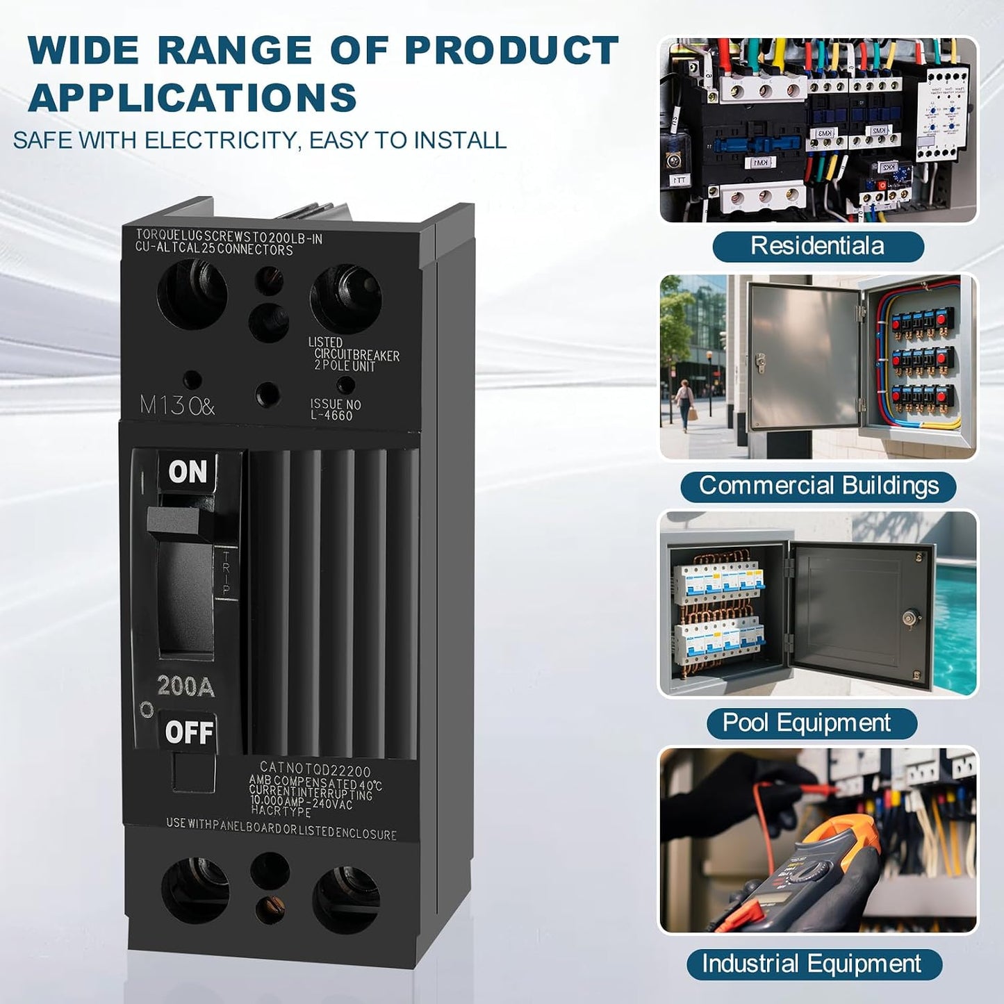 NEW General Electric TQD22200 Circuit Breaker