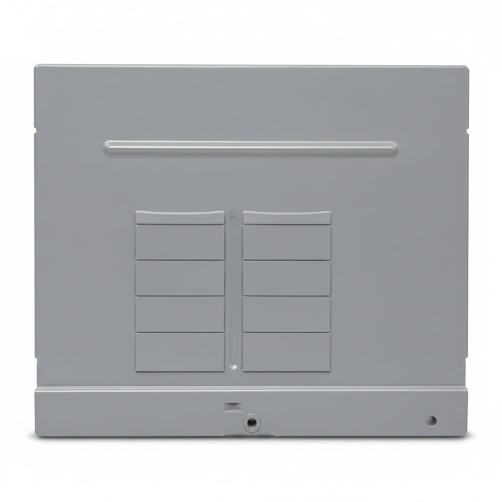 GE TLM812RCUP 125 Amp 8 Space 120/240V Dead Front Only 11" x 10" - view 4
