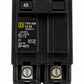 Square D HOM245 45 Amp 2 Pole 120/240V Circuit Breaker - Yellow Sticker - view 2
