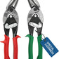 MIDWEST Special Hardness Aviation Snips, Left & Right Cut Offset - view 1