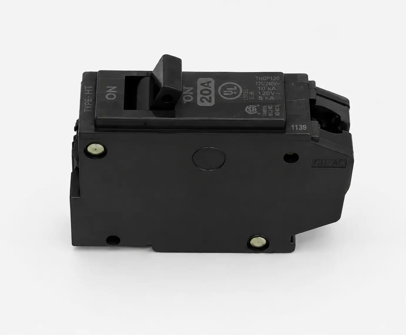 General Electric THQL1120 20 Amp 1 Pole 120/240V Circuit Breaker - Printed Face