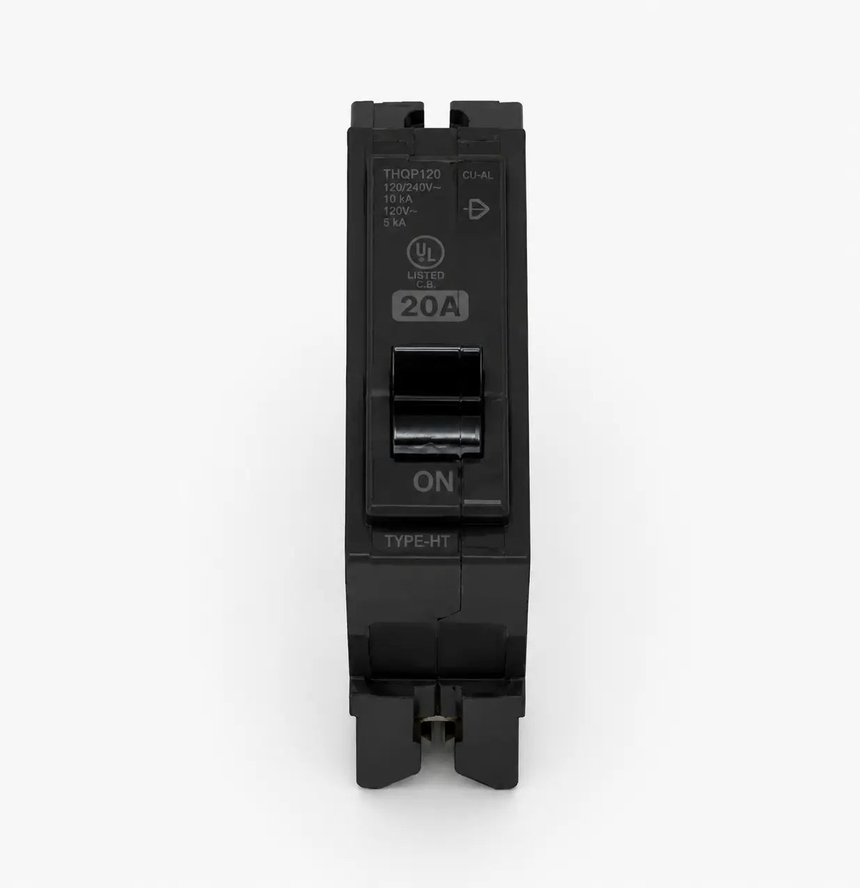 General Electric THQL1120 20 Amp 1 Pole 120/240V Circuit Breaker - Printed Face