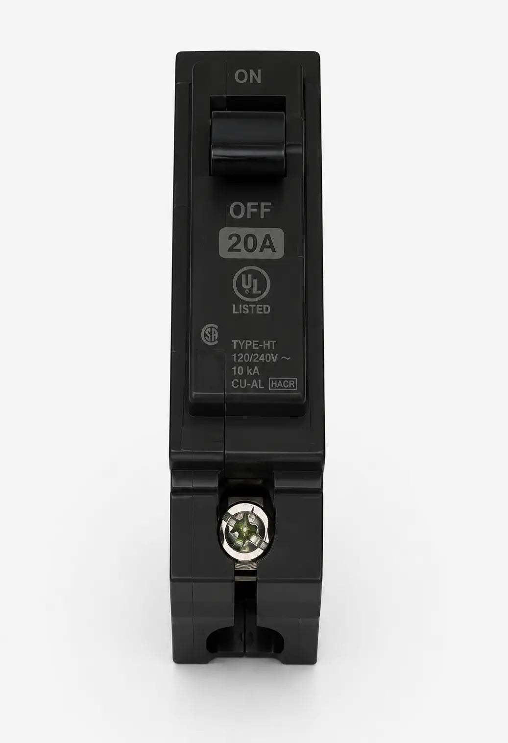 General Electric THQL1120 20 Amp 1 Pole 120/240V Circuit Breaker - Printed Face