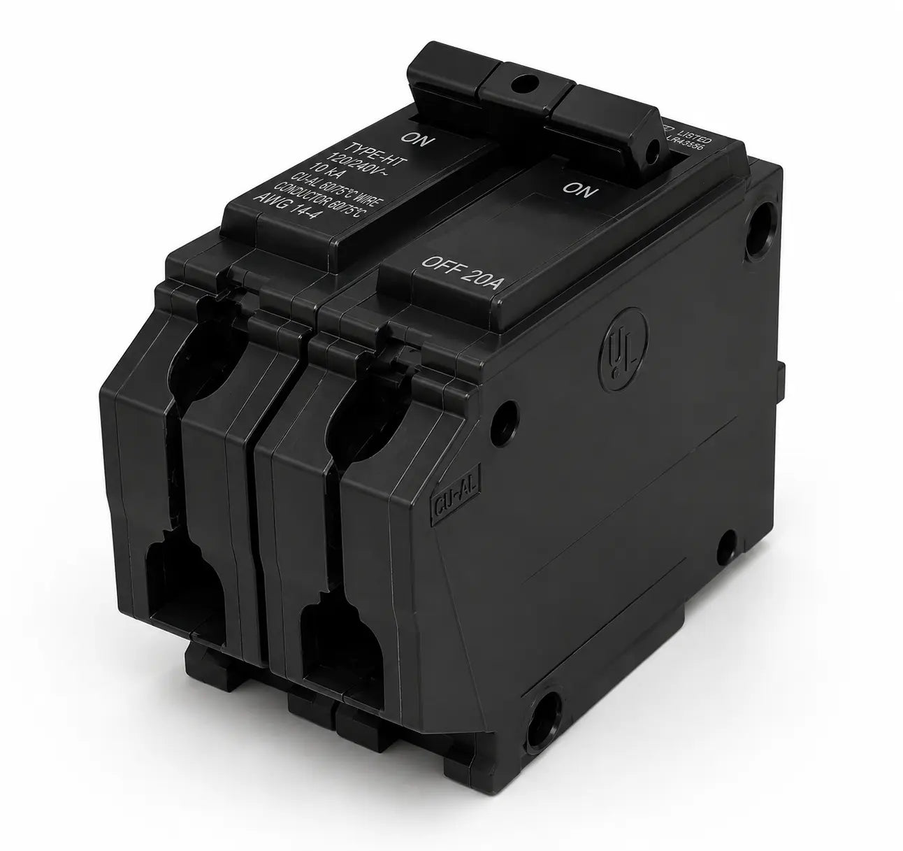 General Electric THQL2130 30 Amp 2 Pole 120/240V Circuit Breaker - Printed Face