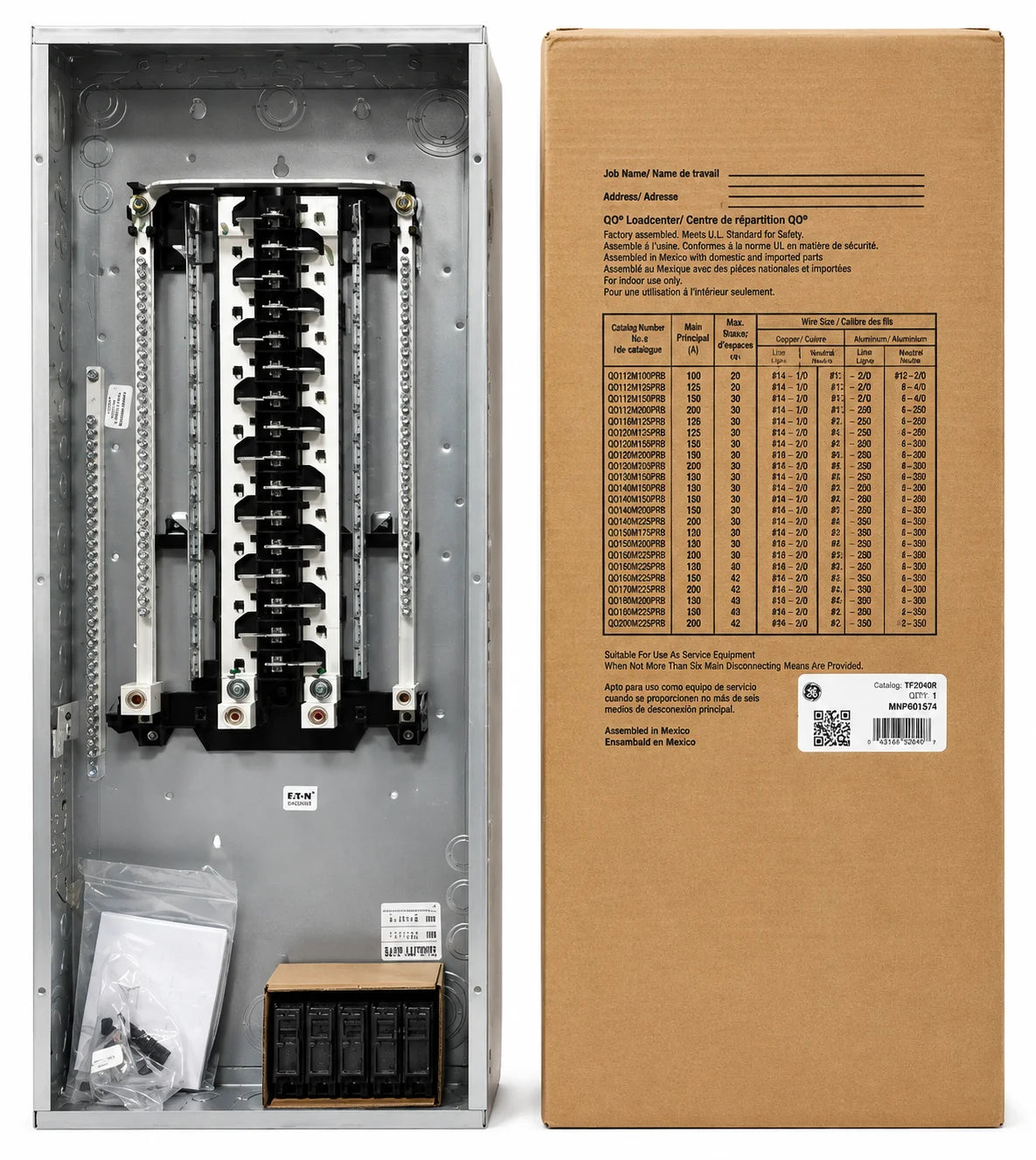 GE TLM3220C64GK 200 Amp 32 Space/64 Circuit 1 PH 120/240V Main Lug Load Center