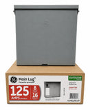 GE TLM812RCUP 125 Amp 1PH 3W 8 Space 120/240V Main Lug Load Center