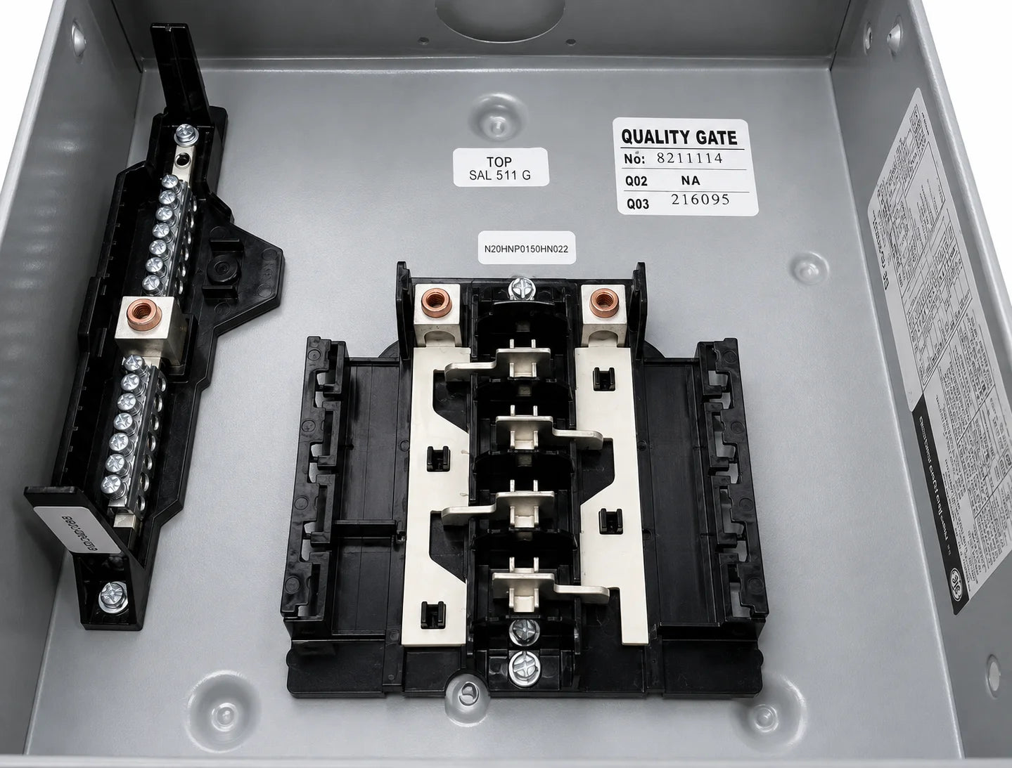 GE TLM812RCUP 125 Amp 1PH 3W 8 Space 120/240V Main Lug Load Center