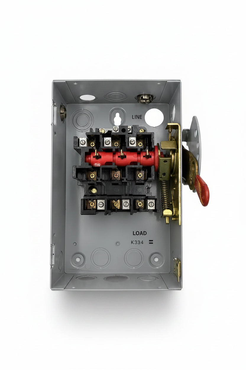 GE General Electric TG4321 30 Amp 3-Phase 240V General Safety-Switch - view 4