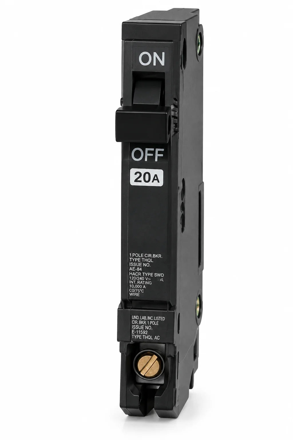 GE/General Electric TQP/THQP120 20 Amp 1 Pole 240V Circuit Breaker