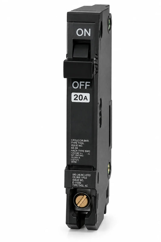 GE/General Electric TQP/THQP120 20 Amp 1 Pole 240V Circuit Breaker