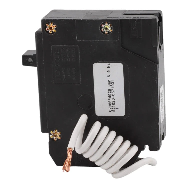 NEW - Eaton BRN120GF 20 Amp Single Pole 120V Pigtail-Neutral GFCI Ground Fault Circuit Breaker UL