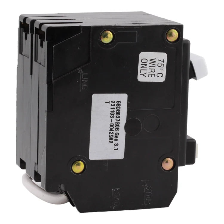 NEW - Eaton GFTCB250 50A 120/240V 2-pole GFCI Circuit Breaker Pigtail Neutral