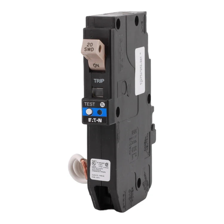 Eaton CH CHFN120DF 20A 1P 120V AFCI/GFCI Pigtail Neutral Circuit Breaker
