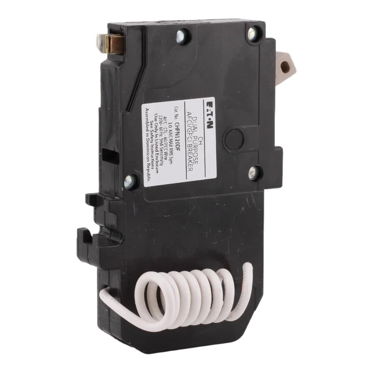 Eaton CH CHFN120DF 20A 1P 120V AFCI/GFCI Pigtail Neutral Circuit Breaker