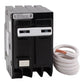 NEW - Eaton GFTCB250 50A 120/240V 2-pole GFCI Circuit Breaker Pigtail Neutral
