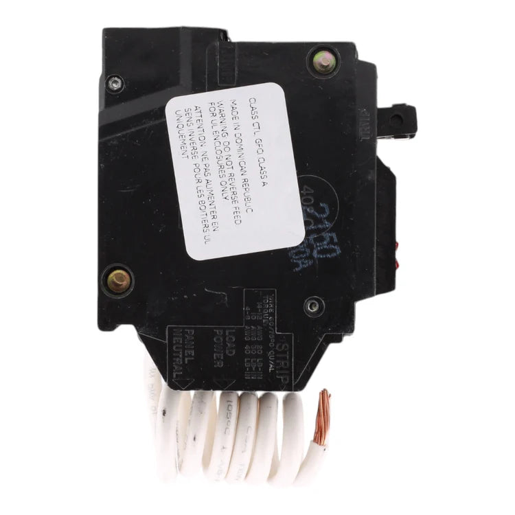 NEW - GE THQL2150GFT2P 50A 240V 2-pole GFCI Circuit Breaker Pigtail Neutral