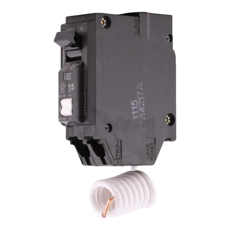 GE Q Line THQL1115AF2 15A 1P 120V AFCI Pigtail Neutral Circuit Breaker