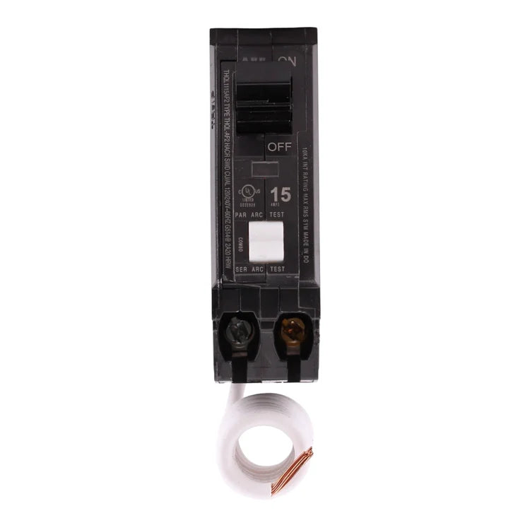GE Q Line THQL1115AF2 15A 1P 120V AFCI Pigtail Neutral Circuit Breaker