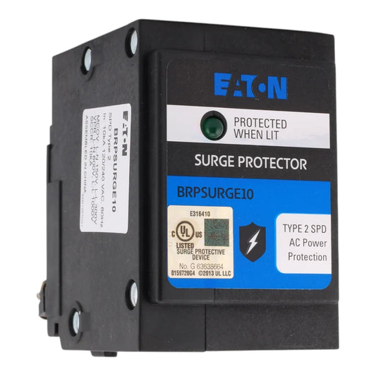 NEW - Eaton BRPSURGE10, 2-Pole Plug-On Surge Protective Device, 10 kAIC, for BR Load Centers