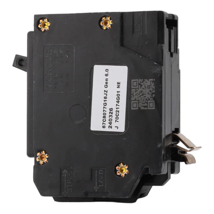 NEW - Eaton BR, BRP120DF, 20A, 1P, 120V, AFCI/GFCI, Plug on Neutral, Circuit Breaker