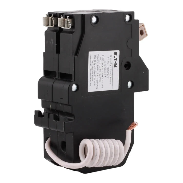 Eaton CH CHN230GF 30A 2P 120/240V GFCI Pigtail Neutral Circuit Breaker