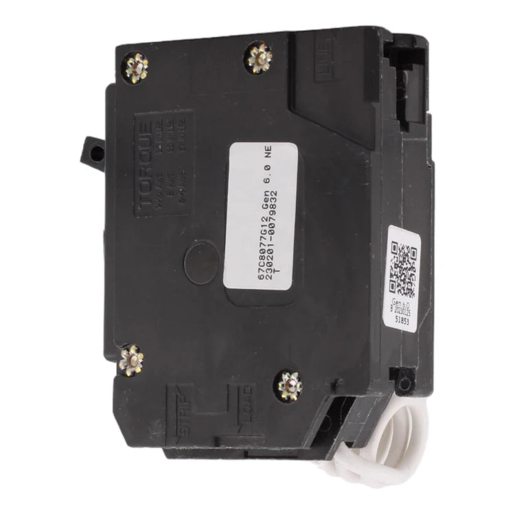 Eaton BR BRN120DF 20A 1P 120V AFCI/GFCI Pigtail Neutral Circuit Breaker