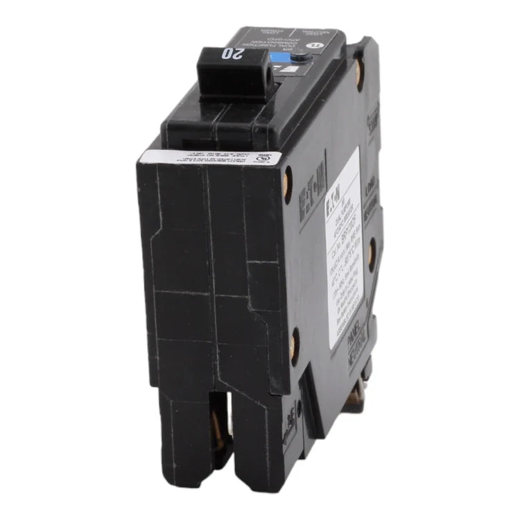 NEW - Eaton BR, BRP120DF, 20A, 1P, 120V, AFCI/GFCI, Plug on Neutral, Circuit Breaker