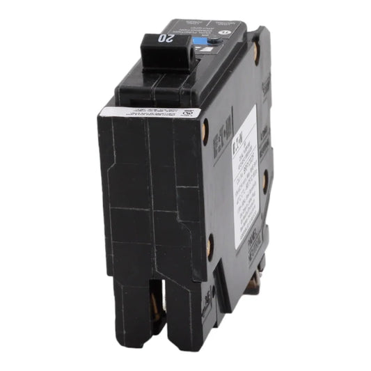NEW - Eaton BR, BRP120DF, 20A, 1P, 120V, AFCI/GFCI, Plug on Neutral, Circuit Breaker
