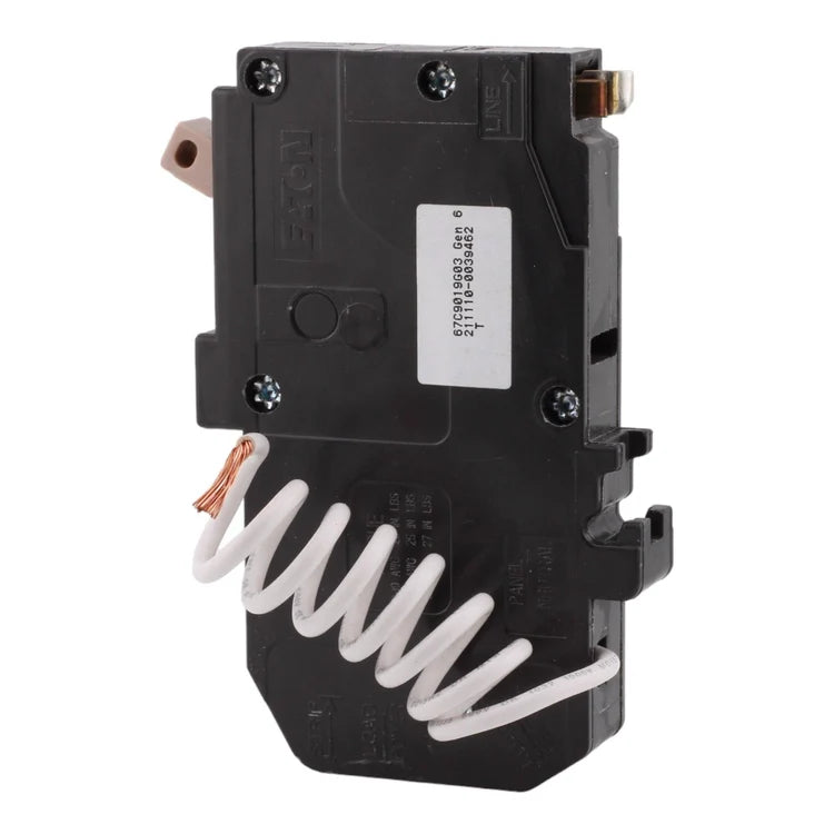 Eaton CHFN115AF 15 Amp Single Pole 120V Pigtail-Neutral AFCI Arc Fault Circuit Breaker UL