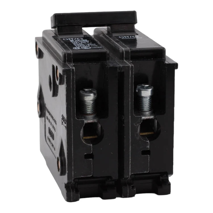 NEW - Eaton BR220 20A Double Pole 120/240V Thermal Magnetic Circuit Breaker, Plug-In, Type BR for BR Load Centers