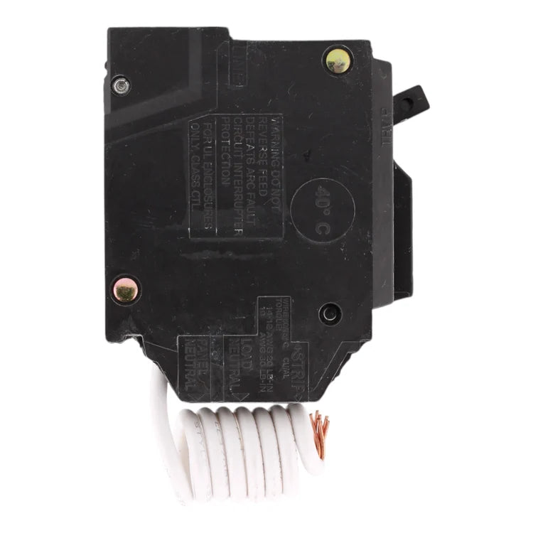 GE Q Line THQL1120AF2 20A 1P 120V AFCI Pigtail Neutral Circuit Breaker