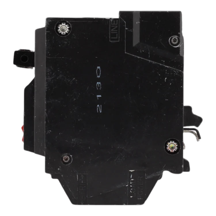 GE THQL2130PGFT, 30 Amps, 2 Pole, 120/240 Volts, Ground Fault Circuit Breaker, GFCI, 10kA, Plug-On Mount, Plug-On Neutral Connection, for GE Panels