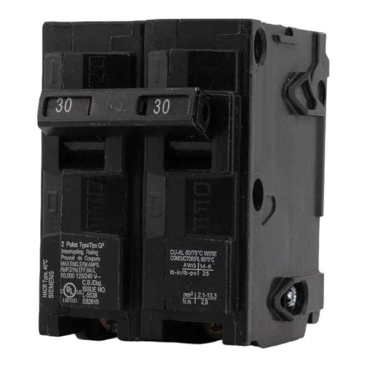 SIEMENS Q230 30-Amp Double Pole Type QP Circuit Breaker