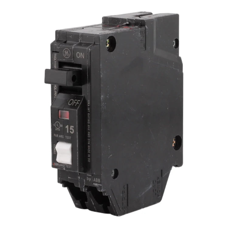 GE THQL1115PAF2 15 Amp Single Pole 120V Plug-On Neutral AFCI Arc Fault Circuit Breaker UL