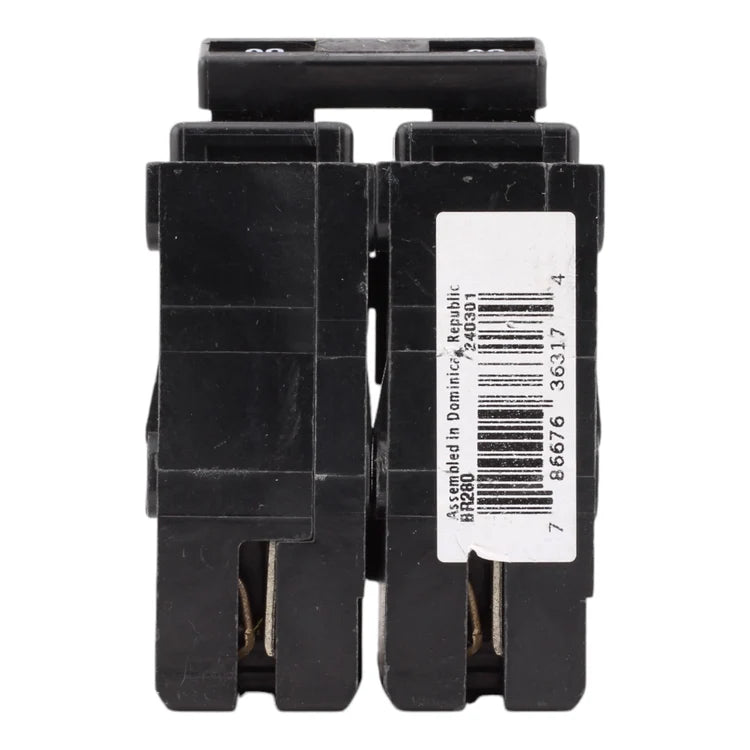 NEW - Eaton BR280 80 Amp Double Pole 240V Plug-In Standard Trip Circuit Breaker UL